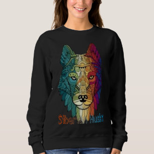 Cooler sibirischer Husky Sweatshirt