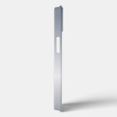 Cooler Silber Glitzer Metallische Ananas Tropisch Case-Mate iPhone Hülle (Rückseite / Rechts)