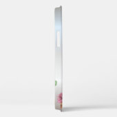 Cooler Silber Glitzer Ombre, Kaktus Case-Mate iPhone Hülle (Rückseite / Rechts)