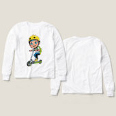 Cooler Skater-Junge Anime-Kunst (Design Vorderseite & Rückseite)