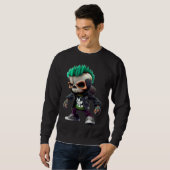 Cooler Skater-Punk Sweatshirt (Vorne ganz)
