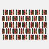 Cooler Skater Skateboard Personalisiert Geschenkpapier Set (Vorderseite 2)