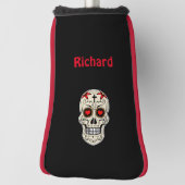 Cooler Skelettkopf Golf Headcover (Rotieren 90)