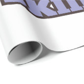 Cooler Skihelm Geschenkpapier (Rolleneckpunkt)