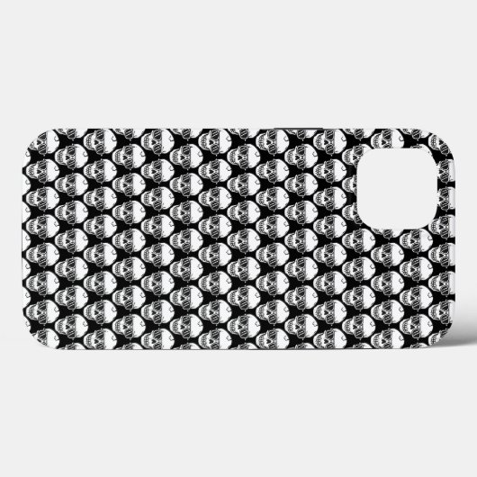 Cooler Skull-Handy-Fall Case-Mate iPhone Hülle (Rückseite (Horizontal))