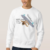 cooler Sloth Sweatshirt (Vorderseite)