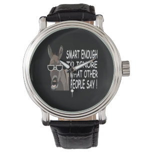 Cooler Smart Donkey Armbanduhr