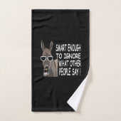 Cooler Smart Donkey Handtuch (Handtuch)