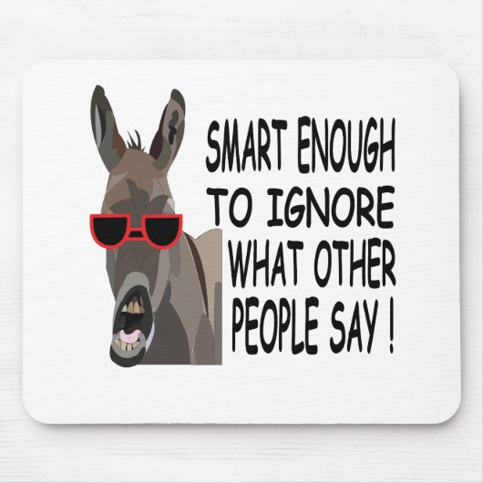Cooler Smart Donkey Mousepad (Vorne)