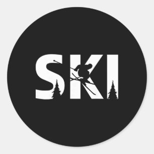 Cooler Snowboard für Männer Frauen Kinder Skiliebh Runder Aufkleber