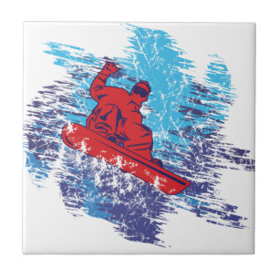 Cooler Snowboarder Fliese