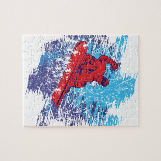 Cooler Snowboarder Puzzle (Horizontal)