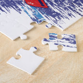 Cooler Snowboarder Puzzle (Seite)