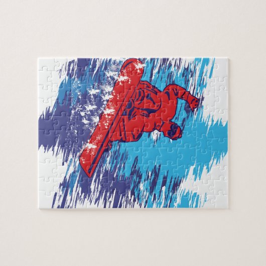 Cooler Snowboarder Puzzle (Horizontal)