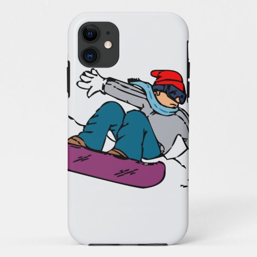 Cooler Snowboarder | Snowboardgeschenk | Liebe im Case-Mate iPhone Hülle (Rückseite)