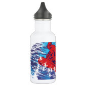 Cooler Snowboarder Trinkflasche (Links)