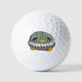 Cooler Sommer Duck Amigurumi Golf Balls! Golfball (Vorderseite)