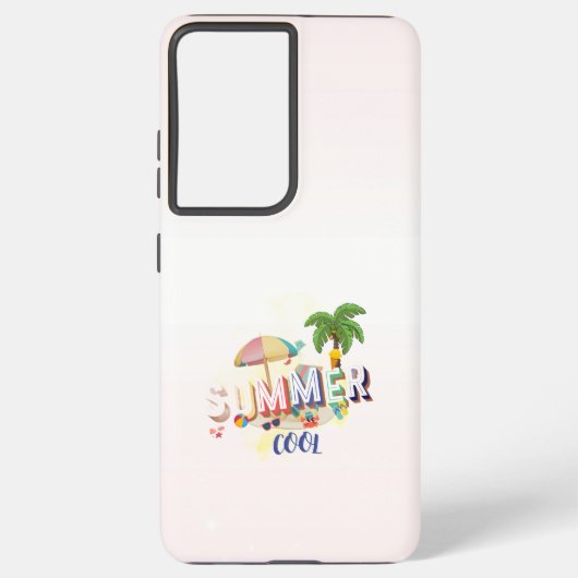 Cooler Sommer-Handyhülle Samsung Galaxy Hülle (Rückseite)