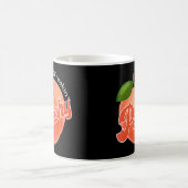 Cooler Sommer Obst Retro nur Peachy & Behalt It Pe Kaffeetasse (Mittel)