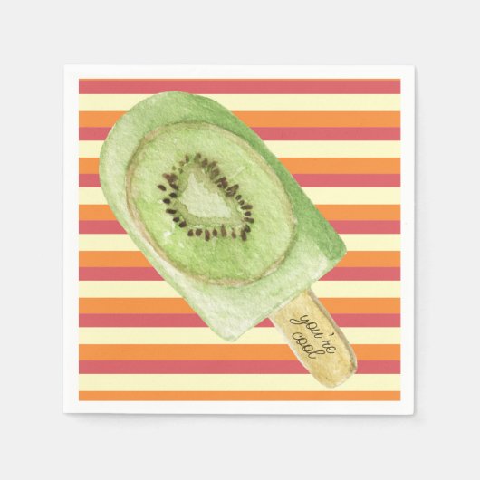 Cooler Sommer Serviette (Vorderseite)