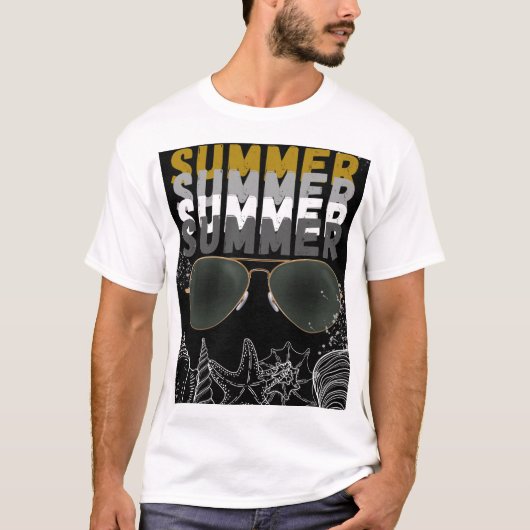 Cooler Sommer T-Shirt (Vorderseite)