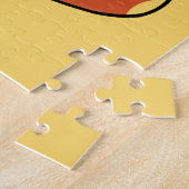 Cooler Sommerhund Floating - Niedliches Puppy Pool Puzzle (Seite)