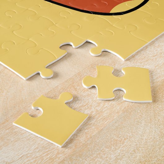 Cooler Sommerhund Floating - Niedliches Puppy Pool Puzzle (Seite)