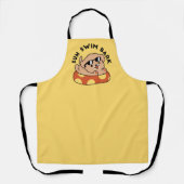 Cooler Sommerhund Floating - Niedliches Puppy Pool Schürze (Vorderseite)