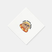 Cooler Sommerhund Floating - Niedliches Puppy Pool Serviette (Ecke)