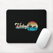 Cooler Sommerurlaub Männer Sunset Palm T Mousepad (Mit Mouse)