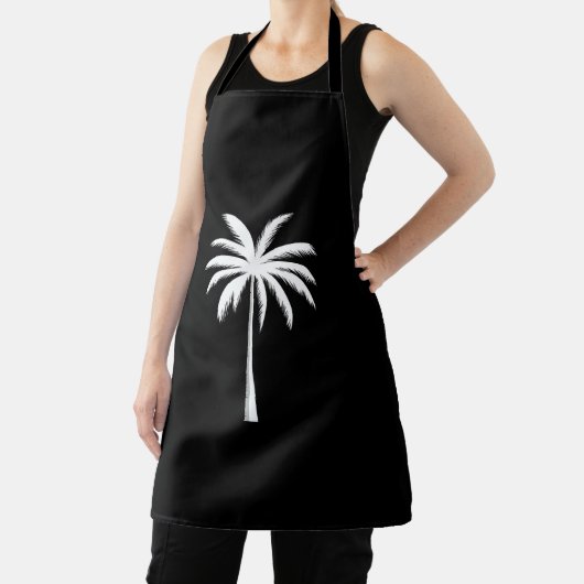 Cooler Sommerurlaub Sunset Beach Palm Tree Schürze (InSitu)