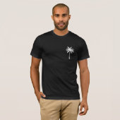 Cooler Sommerurlaub Sunset Beach Palm Tree T-Shirt (Vorne ganz)