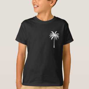 Cooler Sommerurlaub Sunset Beach Palm Tree T-Shirt