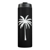 Cooler Sommerurlaub Sunset Beach Palm Tree Thermosbecher (Vorderseite)