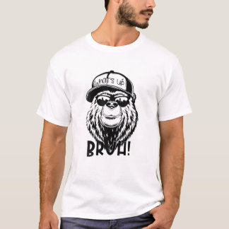Cooler Sonnenbär Bruh Lover Bärenglasser für Vater T-Shirt