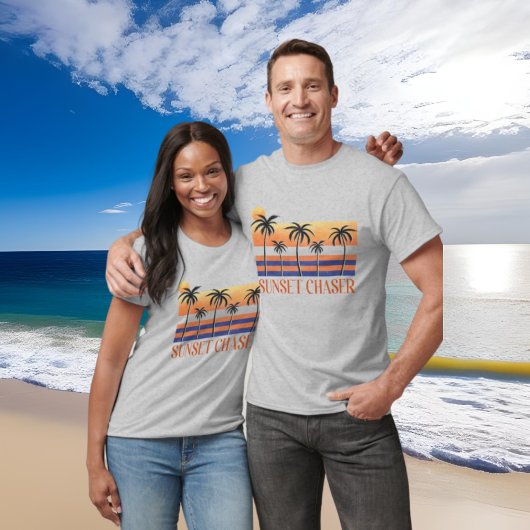 cooler Sonnenuntergang T-Shirt