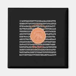 Cooler, sonniger Internationaler Pi Day Pie Happy Magnet