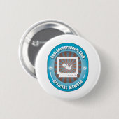 Cooler Sonographers Verein Button (Vorne & Hinten)