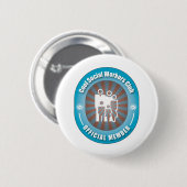 Cooler Sozialarbeiter-Verein Button (Vorne & Hinten)