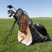 Cooler Spaß an der Rust Golfhandtuch (Gras)