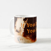 Cooler Spaß an der Rust Kaffeetasse (Vorderseite Links)