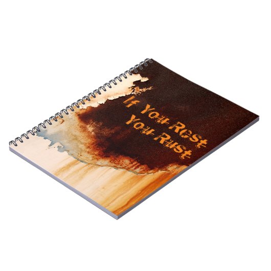 Cooler Spaß an der Rust Notizblock (Linke Seite)