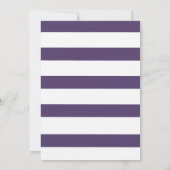 Cooler Spaß Neon Typografie Streifen süß 16 Einladung (Rückseite)