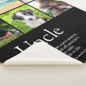 Cooler Spaß Onkel Definition Moderne FotoCollage Sherpadecke (3/4)