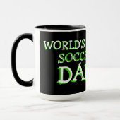 Cooler Spaß Phantastische Welt Bester Vater Tasse (Links)