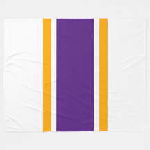 Cooler Spaß Royal Lila Gelb Streifen