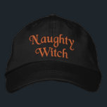 Cooler Spaß unheimlich Hexenkorb Red Black Bestickte Baseballkappe<br><div class="desc">Eine coole,  rauschige Rotzunge mit schwarzer Baseballkappe. Es kann mit einem Namen oder einem anderen Text personalisiert werden. Eine niedliche Geschenkidee für Hexen mit Spaß.</div>