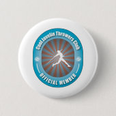 Cooler Speer-Spritzring-Verein Button (Vorderseite)