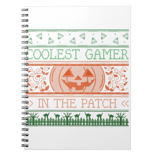 Cooler Spieler Notizblock (Vorderseite)