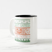 Cooler Spieler Zweifarbige Tasse (Vorderseite Links)